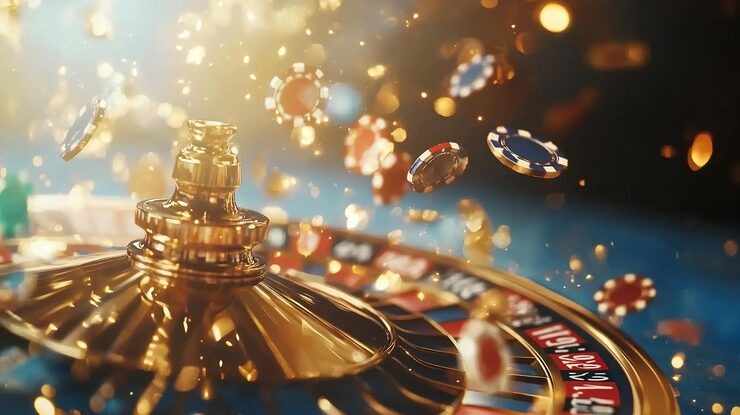 Wolf Gold slot game interface on mobile phone